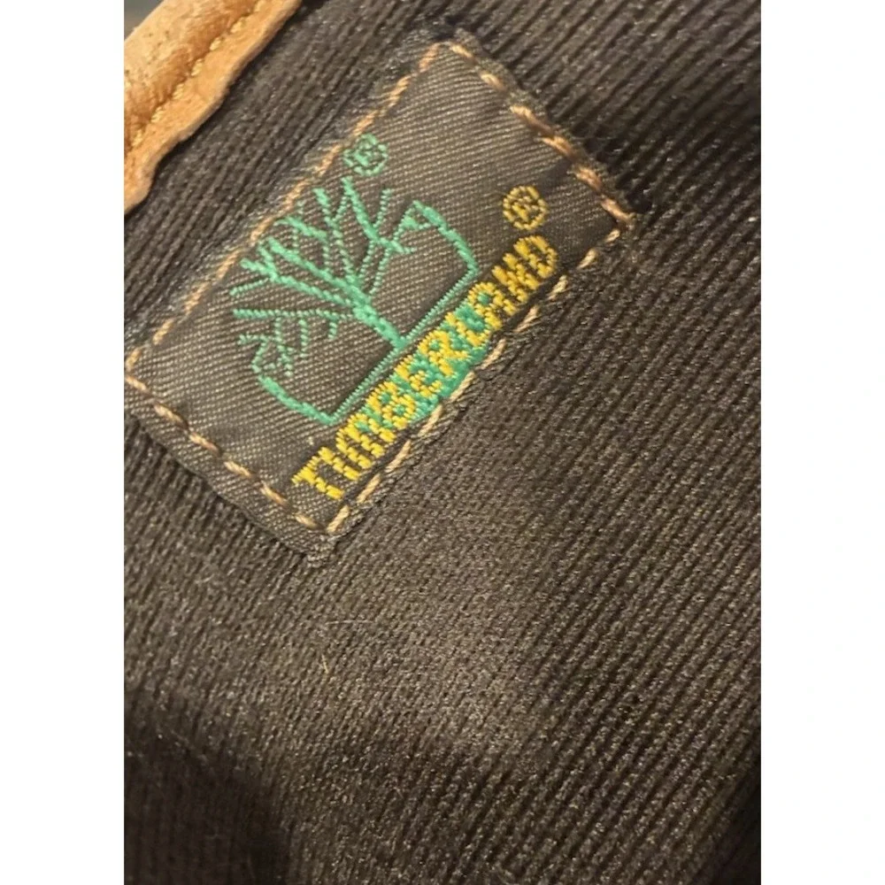 Timberland Mens Vintage Duck Boots Brown Green Waterproof Pull On Size 8 21307